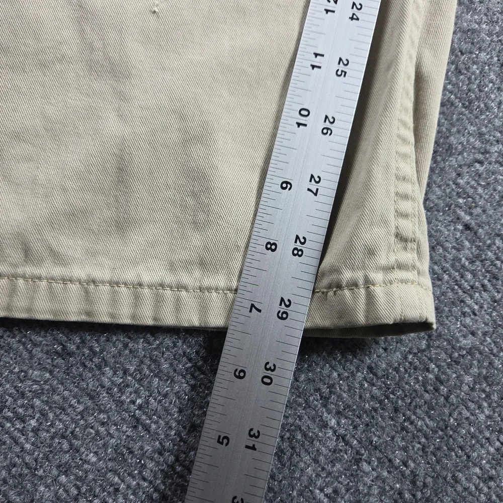 Levis VTG Silver Tab Khaki Pants 90s Straight + Loose Fit Skater Men's 38x30
